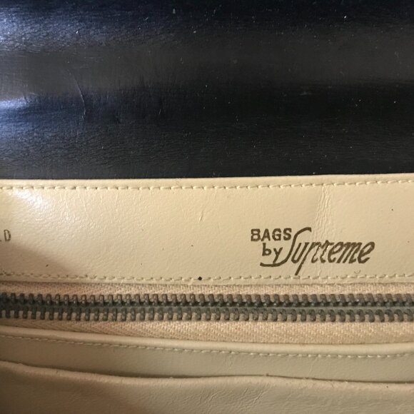 VINTAGE SUPREME LEATHER BAG (PREOWNED) - Picture 4 of 6